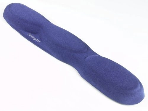Repose-poignets en mousse pour clavier coloris bleu - Achat / Vente sur grosbill.com - 0
