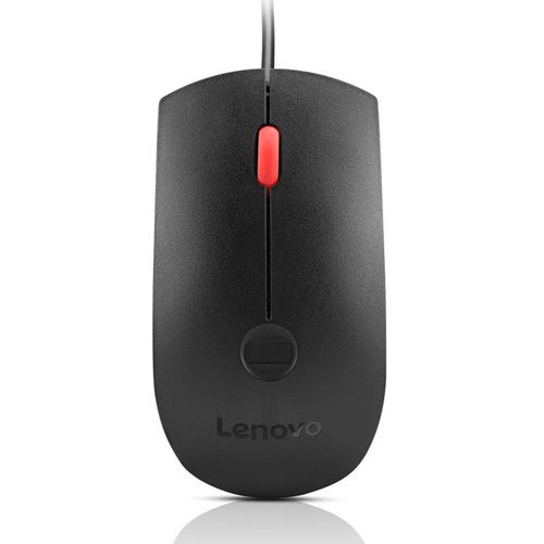 Lenovo Fingerprint Biometric Wired Mouse (4Y50Q64661)