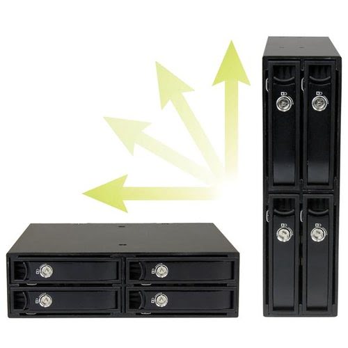 4-Bay Backplane for 2.5" SATA/SAS Drives - Achat / Vente sur grosbill.com - 5