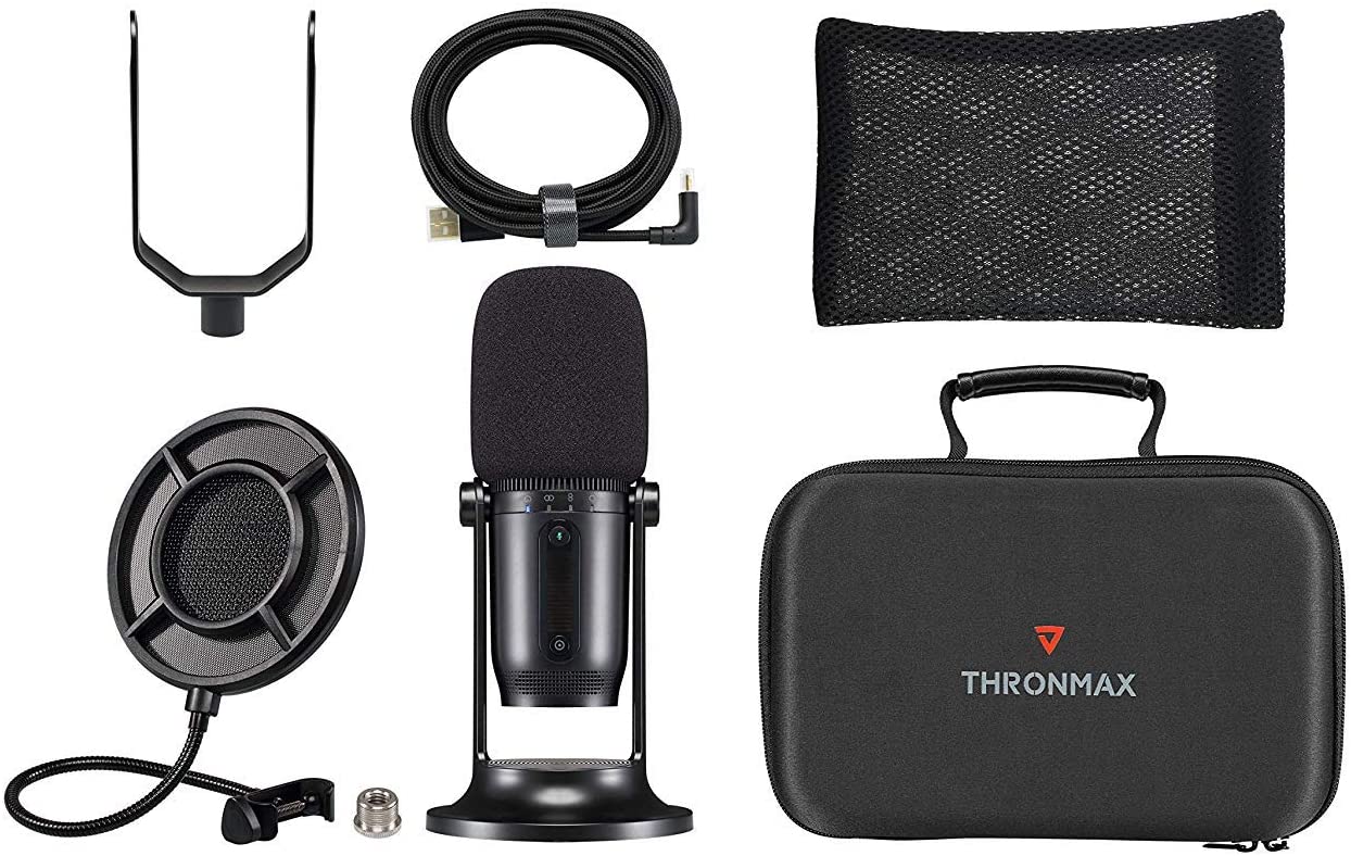 THRONMAX MDRILL One Pro Studio Kit Mono Noir - Micro-casque - 1