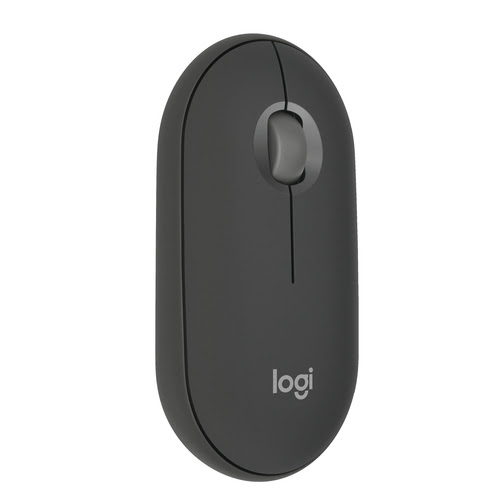 image produit Logitech PEBBLE M350S Graphite Grosbill