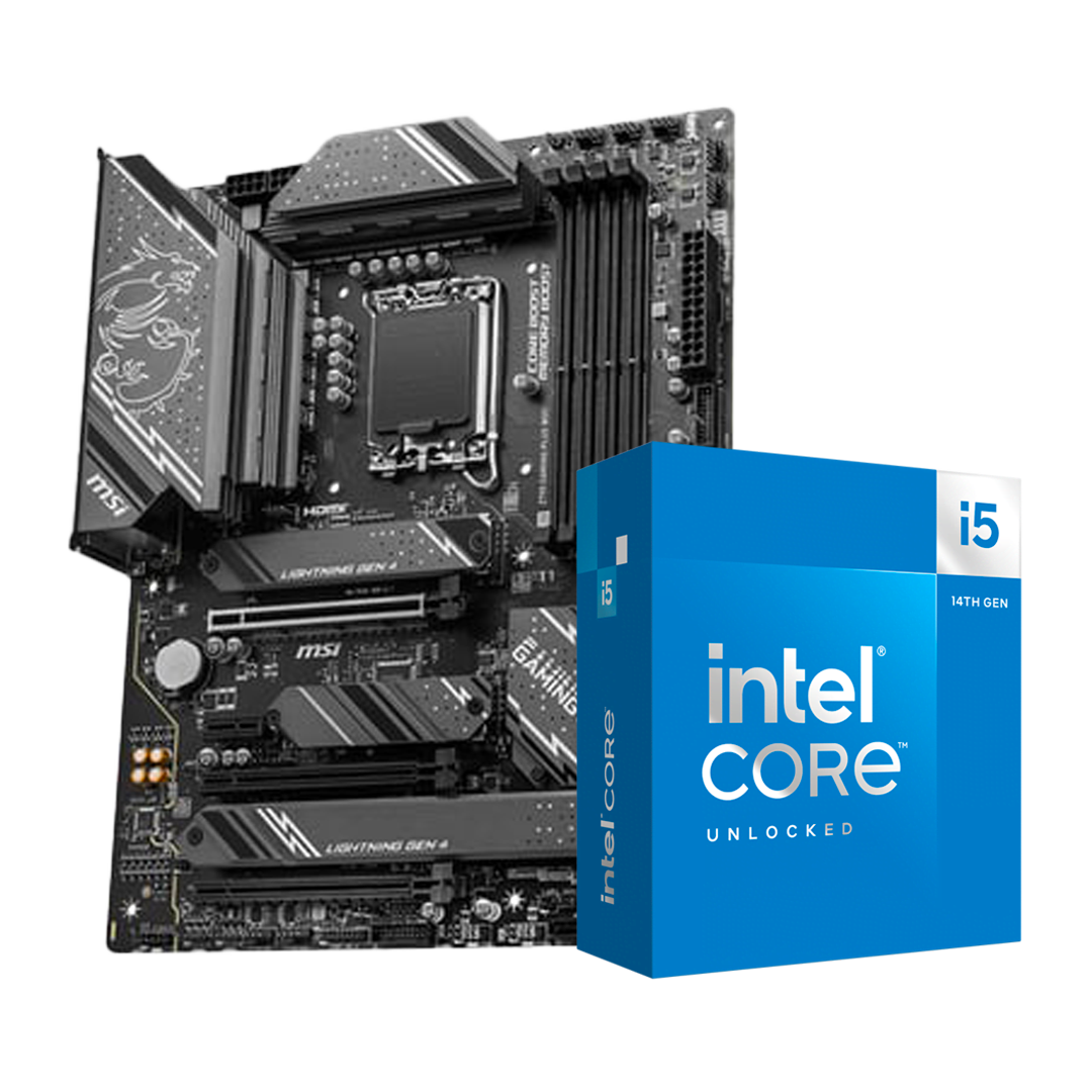 Bundle Z790 GAMING PLUS WIFI + Core i5-14600K - grosbill.com - 0