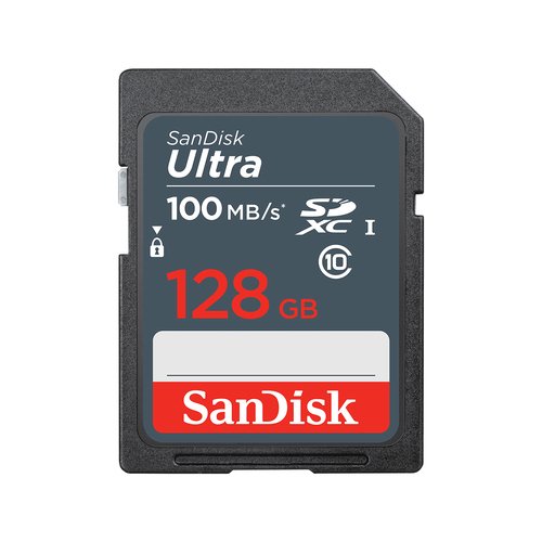 Sandisk SanDisk Ultra 128GB SDXC Mem Card 100MB