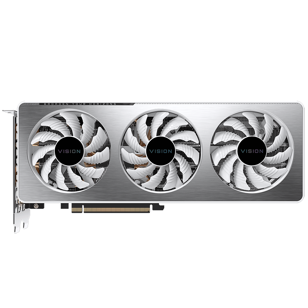 Gigabyte RTX 3060Ti VISION OC 8G V2 LHR - Carte graphique - 3