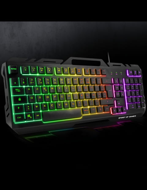 Spirit Of Gamer 4 en 1 Ultimate 300 - Clavier/Souris/Tapis/Casque (CLS-MKH300) - Achat / Vente Pack Peripheriques sur grosbill.com - 7