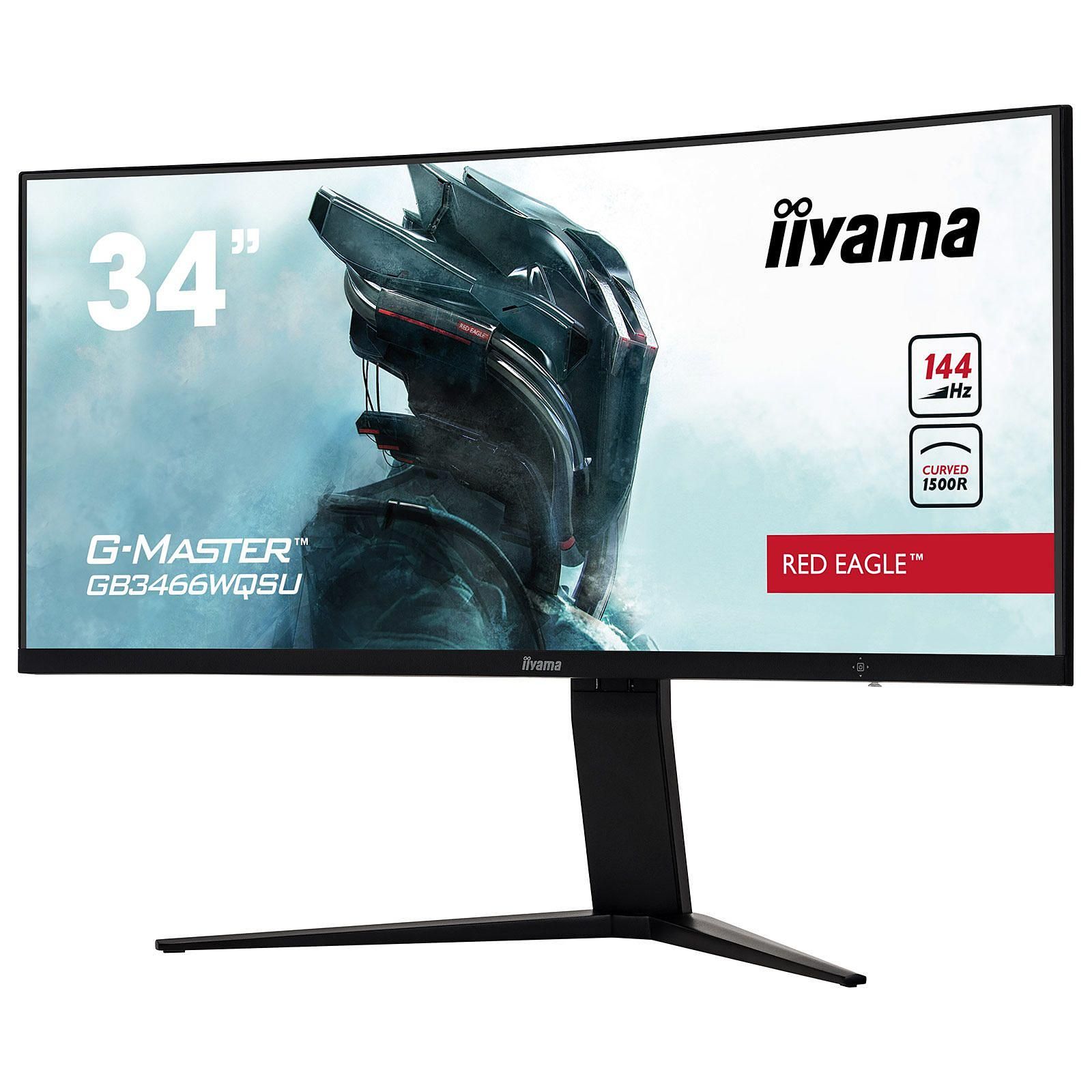 Iiyama 34"  GB3466WQSU-B1-- - Ecran PC Iiyama - grosbill.com - 3