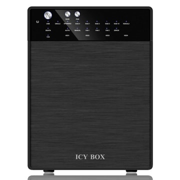 Icy Box USB3.0 et eSATA pour 4xDD 3.5" SATA - Boîtier externe - 2