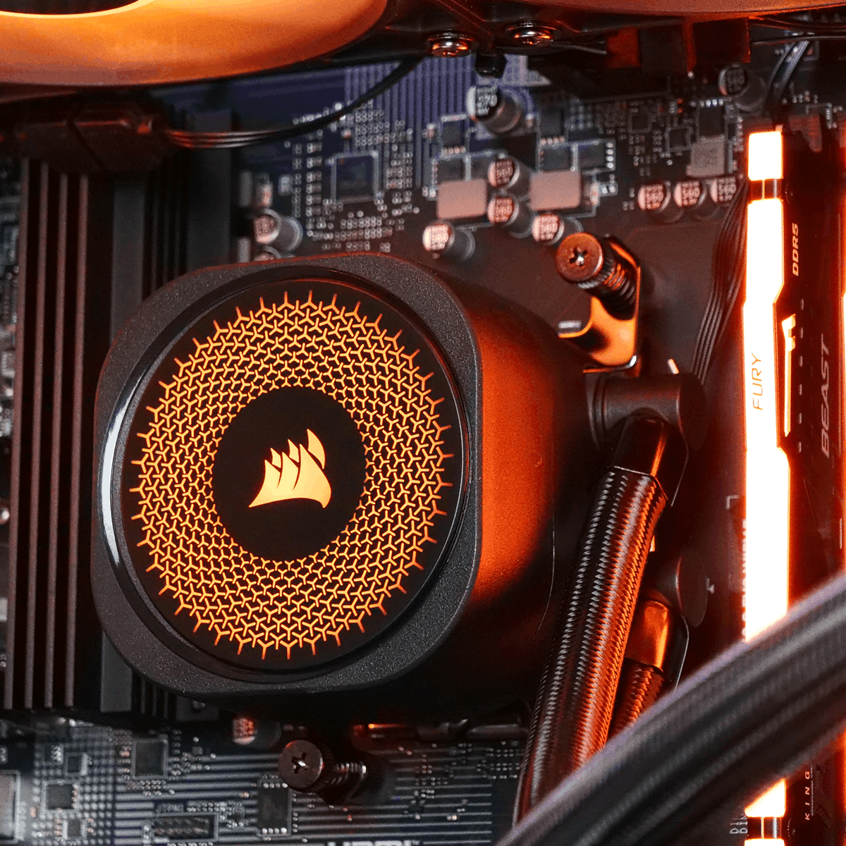 Grosbill REACTOR - R5-7500F/9070XT/32Go/1To (PCG-10603070) - Achat / Vente PC Fixe sur grosbill.com - 2