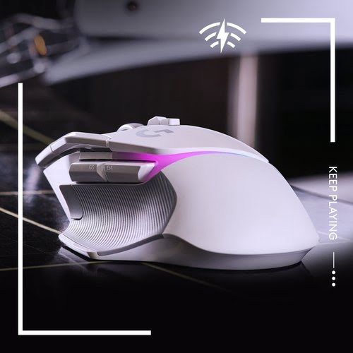 Logitech G502 X PLUS WHITE - Souris PC Logitech - grosbill.com - 2