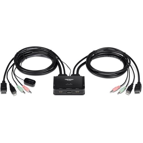2-PORT 4K DISPLAYPORT KVM - Achat / Vente sur grosbill.com - 1