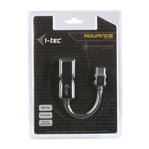 Adaptateur USB 2.0 vers RJ45  - Connectique réseau - grosbill.com - 1