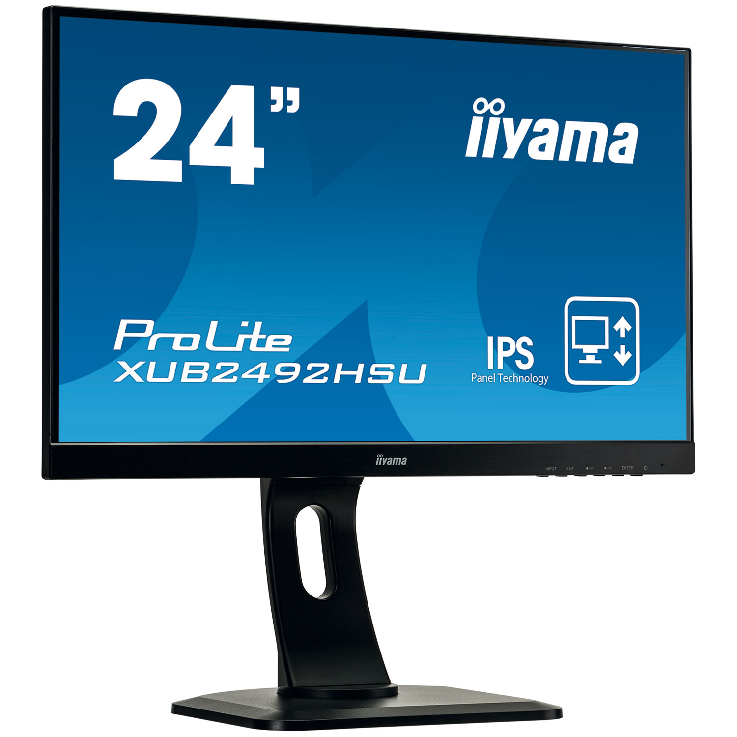 Iiyama 24 pouces  XUB2492HSU-B1-- - Ecran PC Iiyama - grosbill.com - 4
