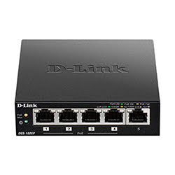 image produit D-Link 5 Ports 10/100/1000Mbps DGS-1005P (4 POE) Grosbill