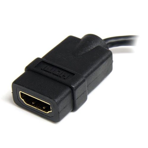 Adaptateur HDMI vers HDMI 12cm - Connectique TV/Hifi/Video - 1
