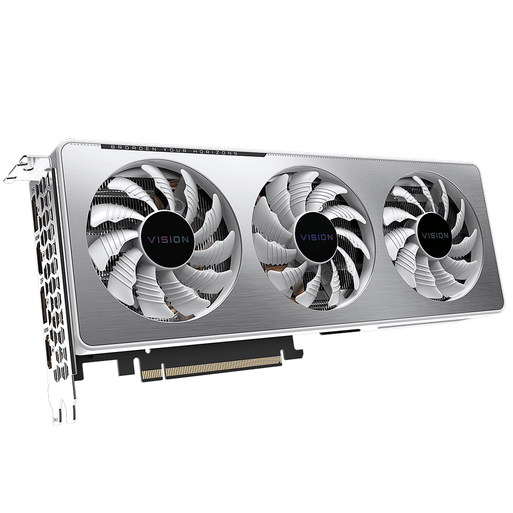 Gigabyte RTX 3060Ti VISION OC 8G V2 LHR - Carte graphique - 4