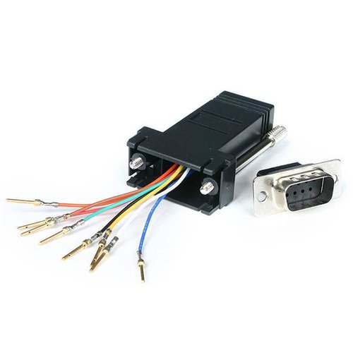 DB9 to RJ45 Modular Adapter - M/F - Achat / Vente sur grosbill.com - 0