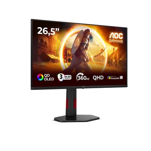 26.5' 16:9 QD-OLED 360Hz 2560x1440 HAS 1 - Achat / Vente sur grosbill.com - 1