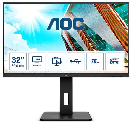 31.5'' UHD HAS 3840x2160 pixels VA - Achat / Vente sur grosbill.com - 0