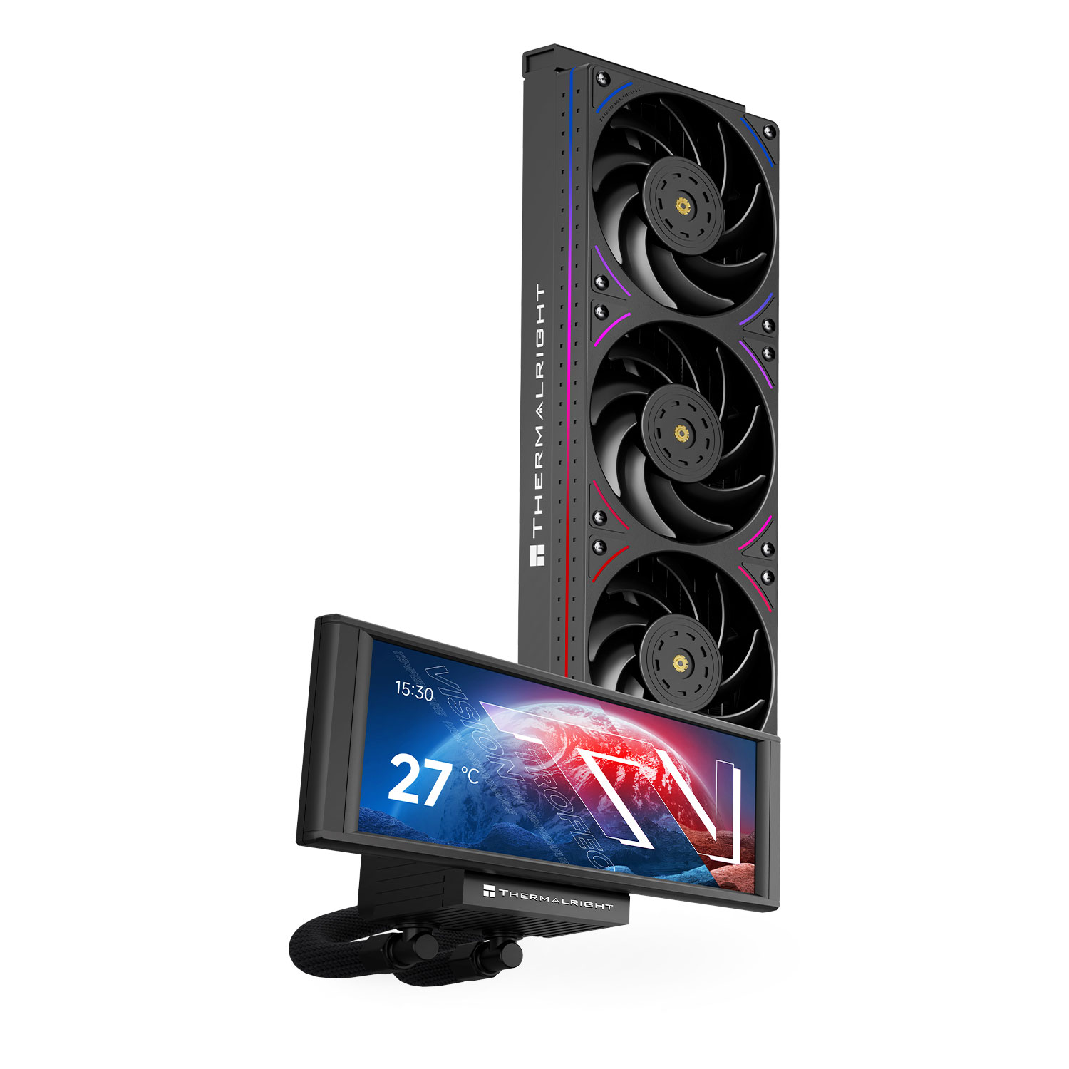 Thermalright Trofeo Vision 360 ARGB - 360mm - Noir - Watercooling - 1
