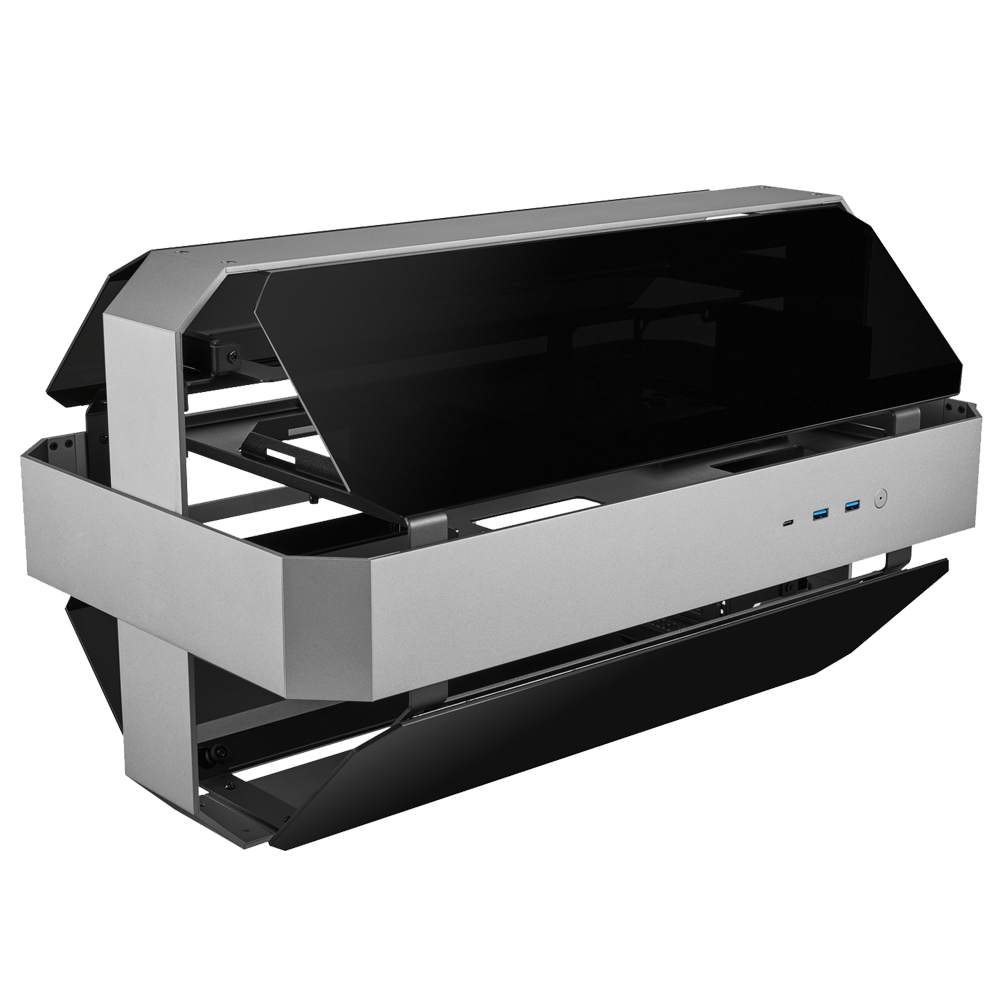 Azza Opus 809 Riser PCIe 4.0 Gris - Boîtier PC Azza - grosbill.com - 2