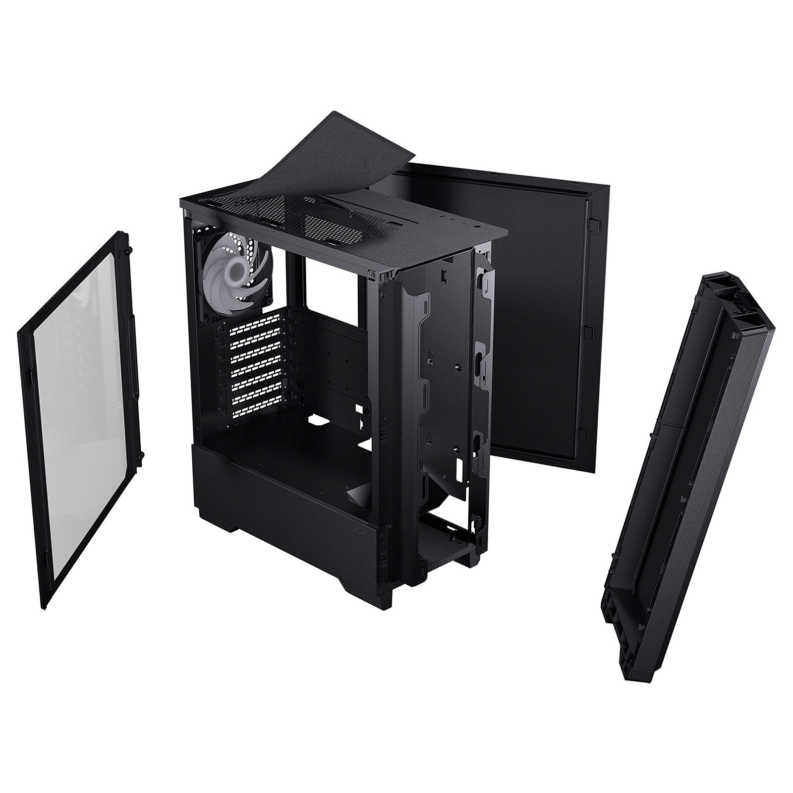 Phanteks ECLIPSE G300A TG Noir 3*120mm Noir - Boîtier PC Phanteks - 2