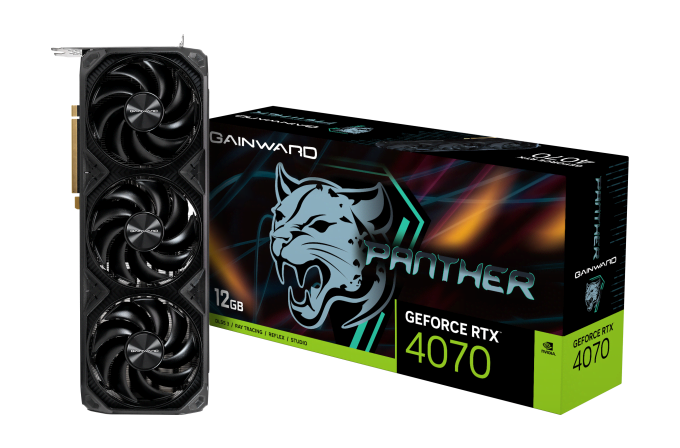 Gainward RTX 4070 Panther 12GB GDDR6X - DLSS3