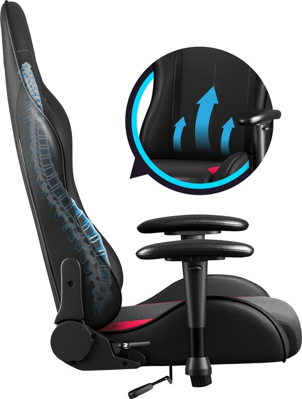 Diablo Chairs  X-Starter Noir/Rouge - Siège PC Gamer - grosbill.com - 4