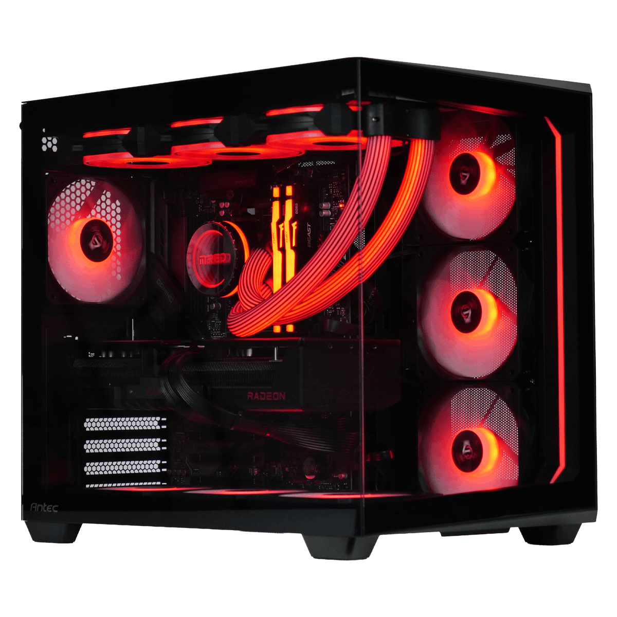Grosbill CRIMSON - R7-9800X3D/9070XT/32Go/2To - GB-CYB (PCG-10602990) - Achat / Vente PC Fixe sur grosbill.com - 0