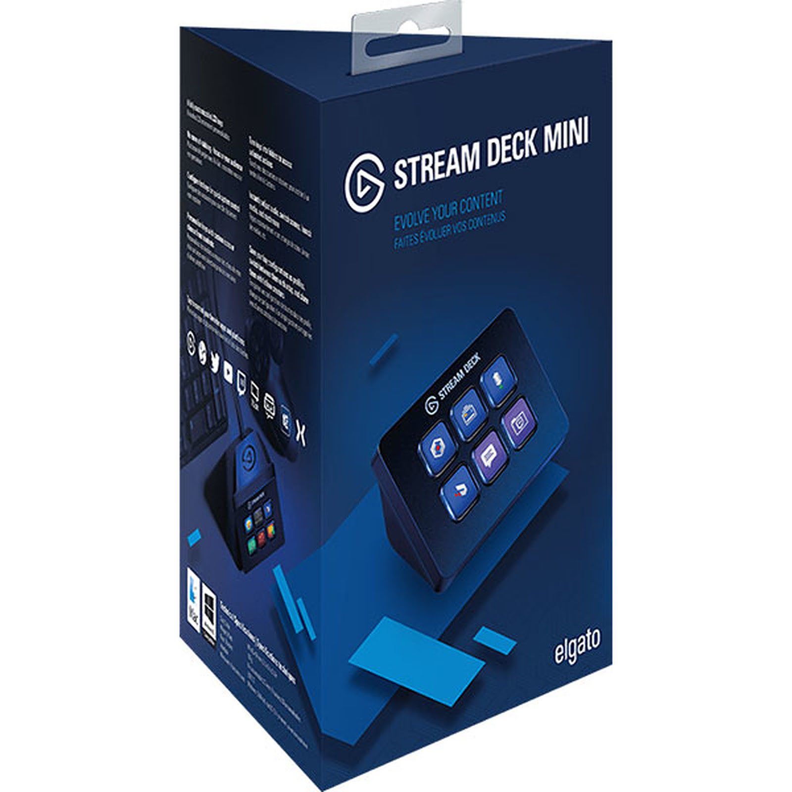 Elgato Stream Deck Mini (10GAI9901) - Achat / Vente Accessoire Streaming / Vlogging  sur grosbill.com - 1