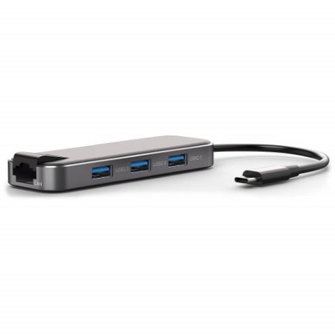 Bluestork Hub USB-C 6 ports + Chargeur USB-C GaN 20W - Hub - 1
