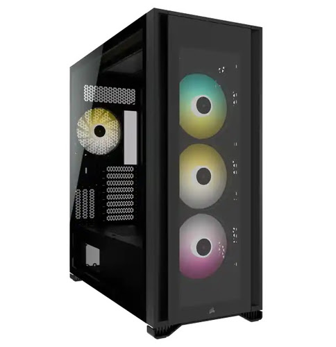 image produit Corsair iCUE 7000X RGB TG Noir - GT/Sans Alim/E-ATX Grosbill