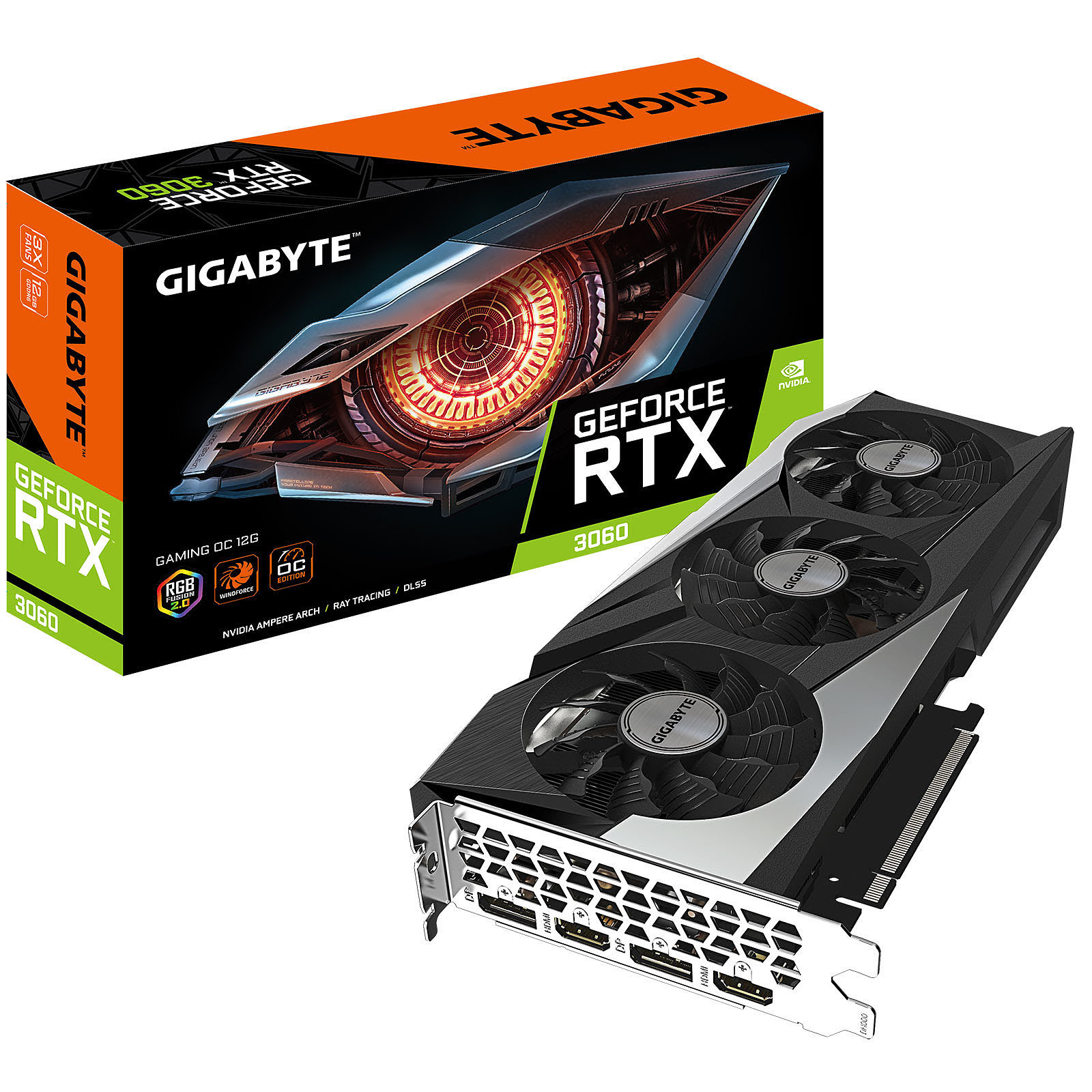 Pack CM B560+SSD 500G+Alim 750+RTX 3060 LHR - grosbill.com - 3