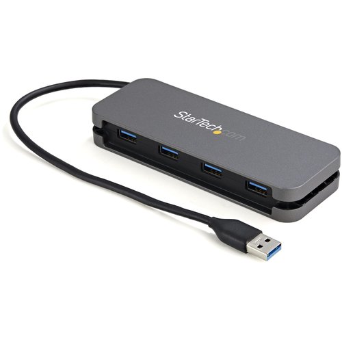 4 Port USB 3.0 Hub 5Gbps 4A - 11in Cable - Achat / Vente sur grosbill.com - 0