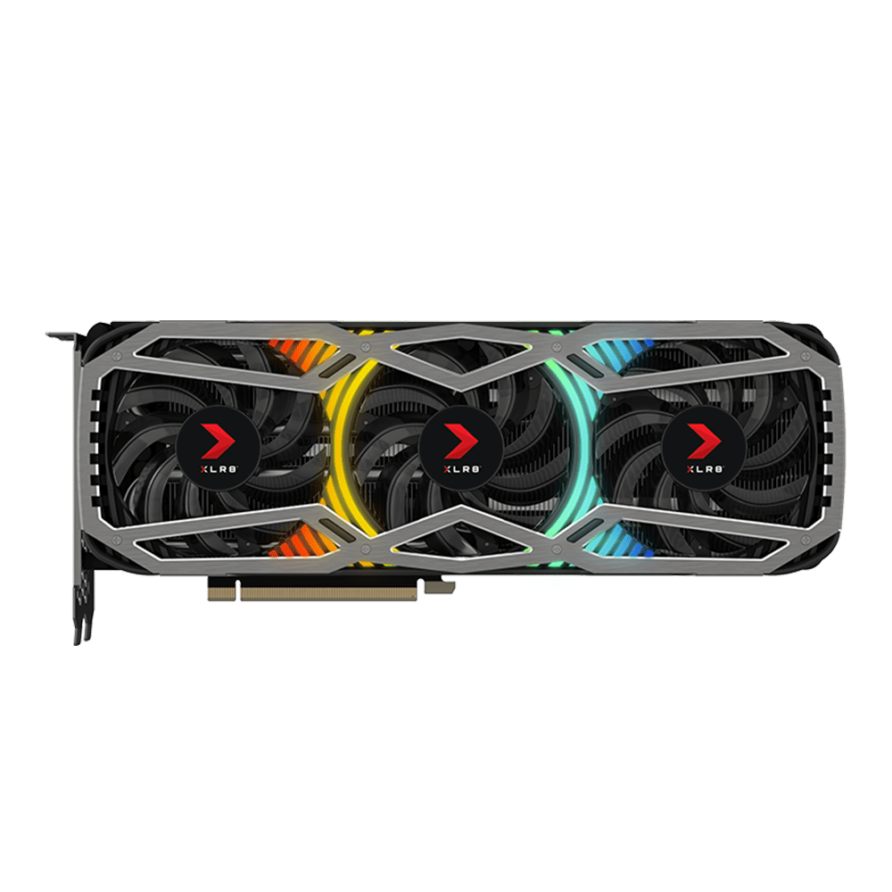 PNY RTX 3070 8GB XLR8 REVEL LHR  - Carte graphique PNY - 1