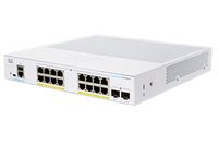 Cisco CBS350 Managed 16-port GE FPoE 2x1G SFP