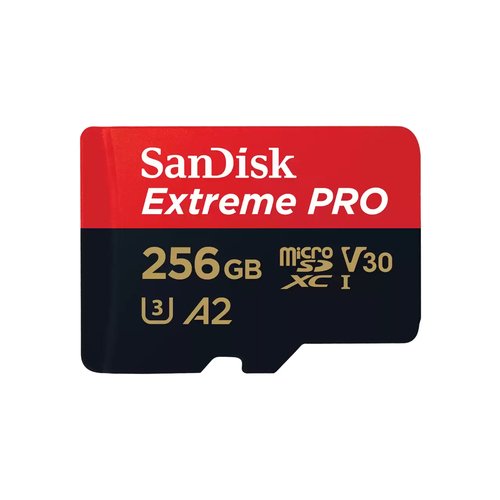 Sandisk EXTREME PRO MICROSDXC 256GB+SD