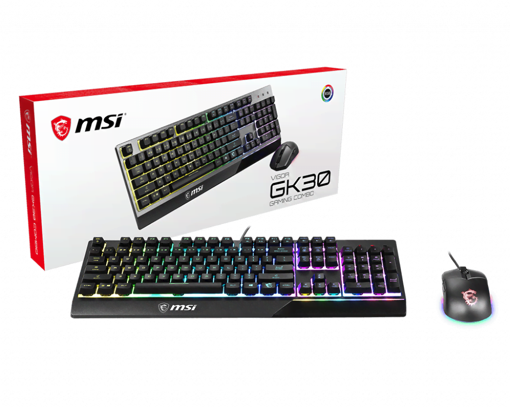 MSI Vigor GK30 COMBO - Pack Clavier/Souris - grosbill.com - 1