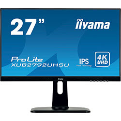 iiyama ProLite XUB2792UHSU B1 27 LED 4K Ultra HD 4 ms Black
