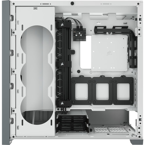 Corsair MT/Sans Alim/ATX Blanc - Boîtier PC Corsair - grosbill.com - 4