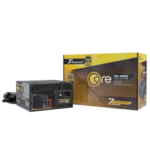 Alimentation Seasonic ATX 850W - 80+ Gold - Core GC-850 Noir Grosbill