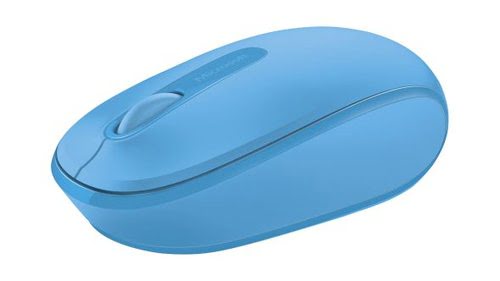 Microsoft Wireless Mbl Mouse 1850 EMEA CyanBlue