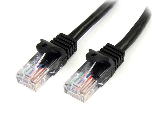 5m Black Snagless UTP Cat5e Patch Cable - Achat / Vente sur grosbill.com - 0