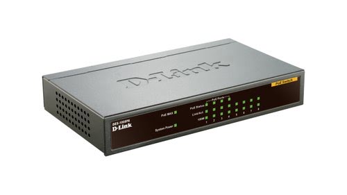 D-link 8p 10/100Mb FE Desk Switch w 4PoE - Achat / Vente sur grosbill.com - 1