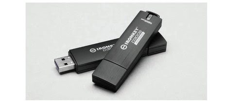 Kingston 64GB D300S AES 256 XTS Encrypted USB Dri