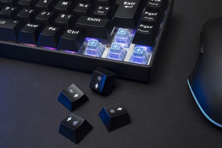 The G-LAB Keyz Titanium HE - Clavier PC The G-LAB - grosbill.com - 2