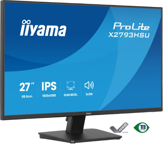 Iiyama 27 pouces  X2793HSU-B1 - Ecran PC Iiyama - grosbill.com - 0