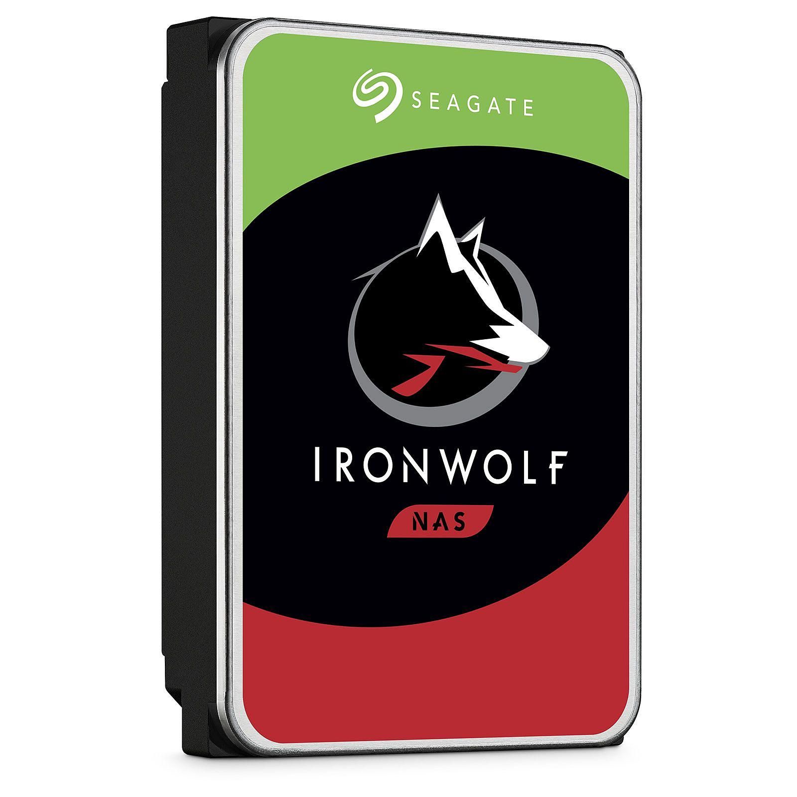 Seagate 10To SATA III 256Mo IronWolf ST10000VN0008 - Disque dur 3.5" interne - 1