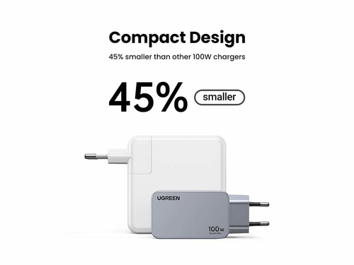 UGREEN Chargeur secteur 100W 3 ports + Câble USB-C - 1,5m (25874) - Achat / Vente Chargeur sur grosbill.com - 2