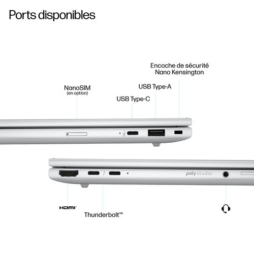 HP EB8G1I16 U7-256V 16IN 16GB - Achat / Vente sur grosbill.com - 1