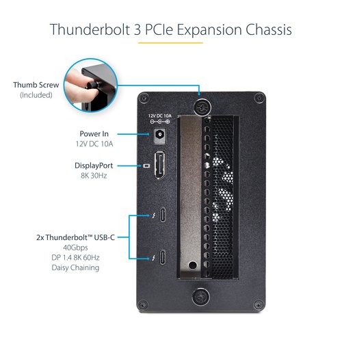 THUNDERBOLT 3 PCIE CHASSIS DUAL - Achat / Vente sur grosbill.com - 11